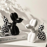 Ballon Dog - Black and White - Minimalist House LTDA