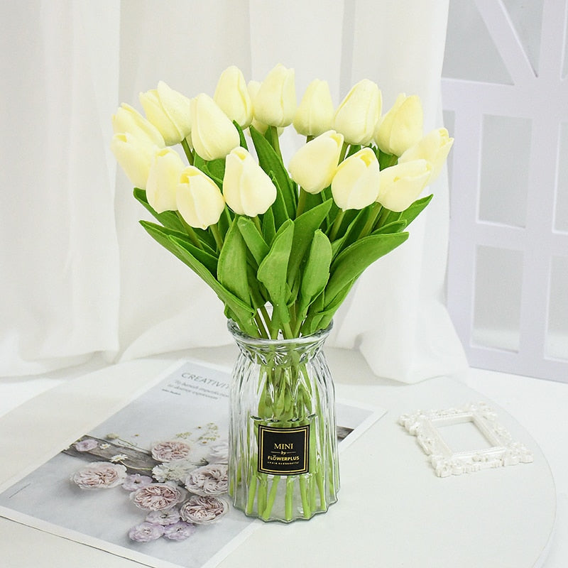 Buquês de Tulipas - Flores Artificiais - Minimalist House LTDA