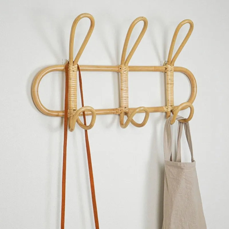 Ganchos Organizadores de rattan - MOMY - Minimalist House LTDA