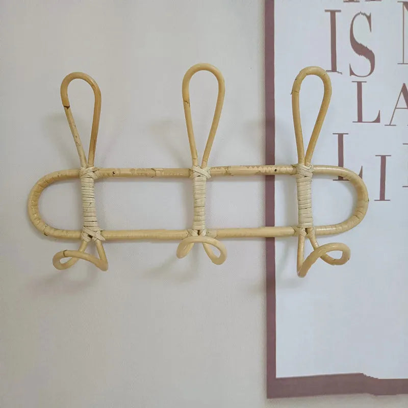 Ganchos Organizadores de rattan - MOMY - Minimalist House LTDA