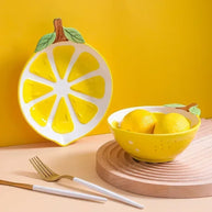 Bowl de Cerâmica - Frutas - Minimalist House LTDA