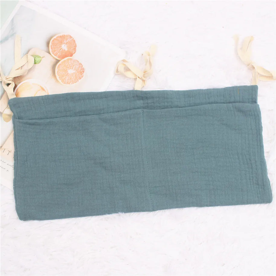 Organizador de berço - Algodão Cores Lisas - Minimalist House LTDA