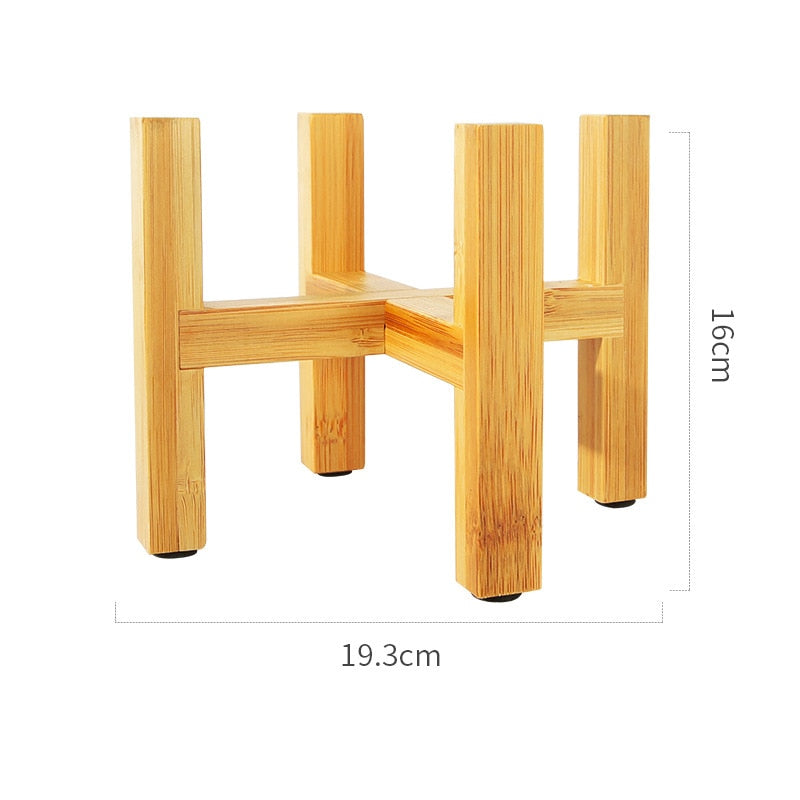 Suporte para planta - Bambu Madeira - Minimalist House LTDA