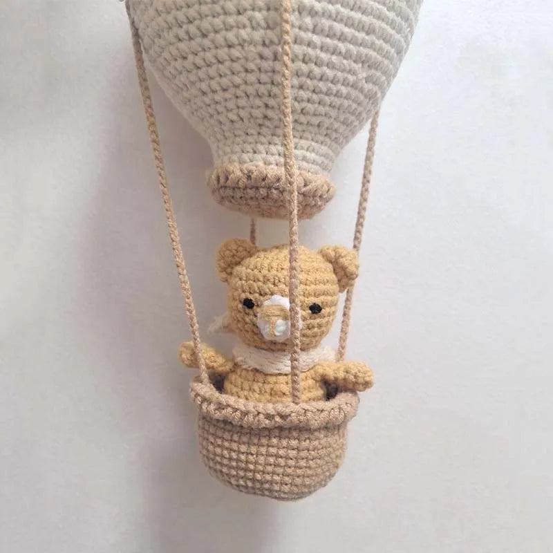 Balão Decorativo em Crochê – Artesanal & Boho