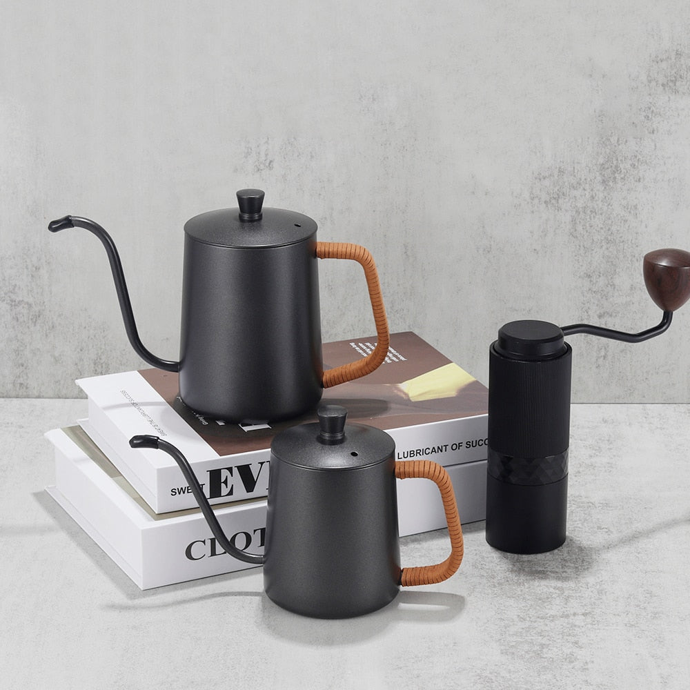 Drip Kettle chaleira 350ml 600ml antiaderente - Cisne - Minimalist House LTDA