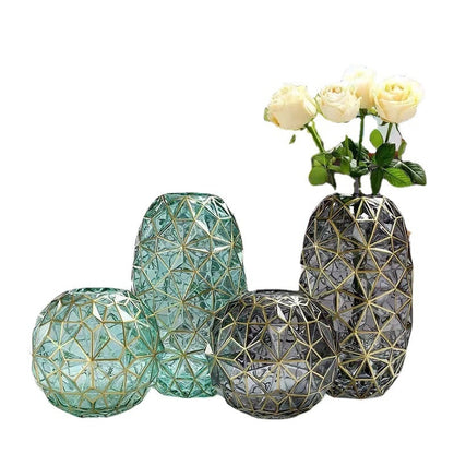 Vaso decorativo - Luxury Nordic Glass - Minimalist House LTDA