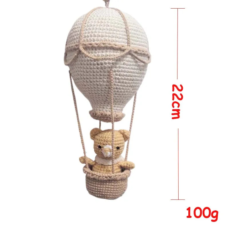 Balão Decorativo em Crochê – Artesanal & Boho