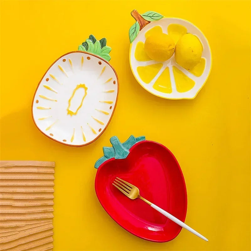 Bowl de Cerâmica - Frutas - Minimalist House LTDA