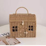 Cesto de rattan - Casinha Baby - Minimalist House LTDA