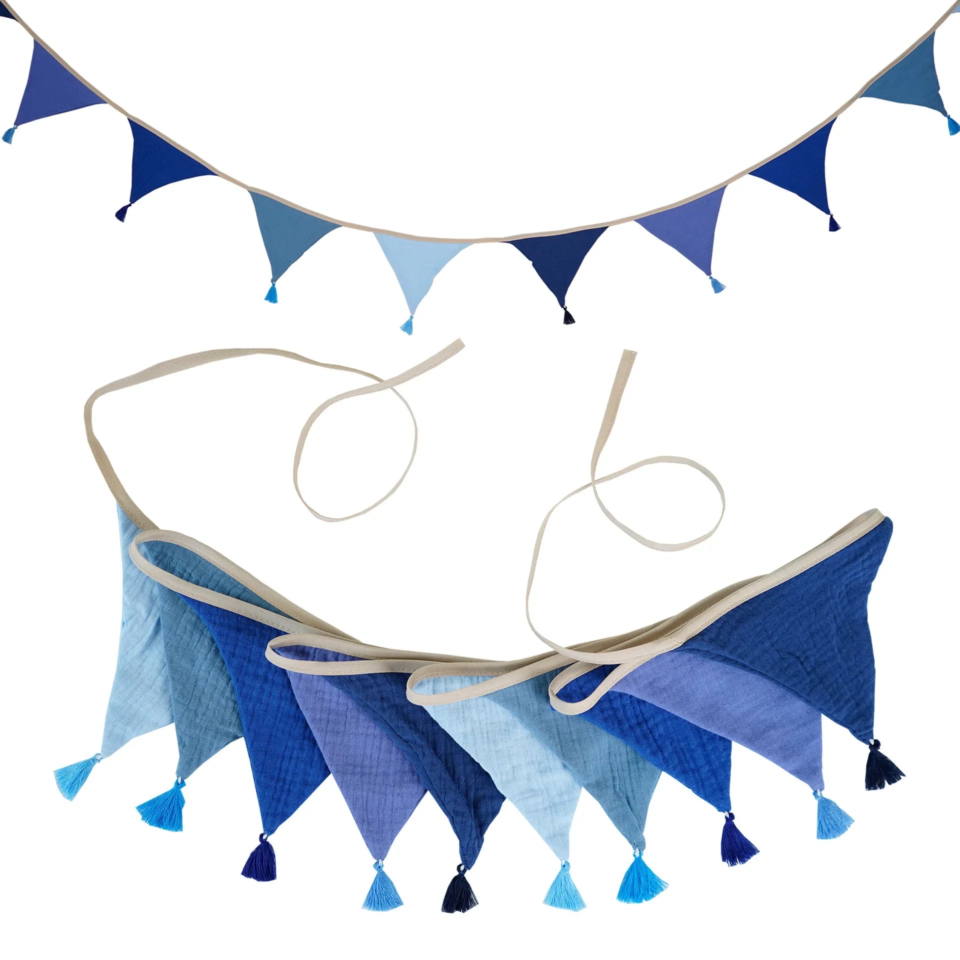 Bandeirola Decorativa Infantil em Tecido – 2,6 m