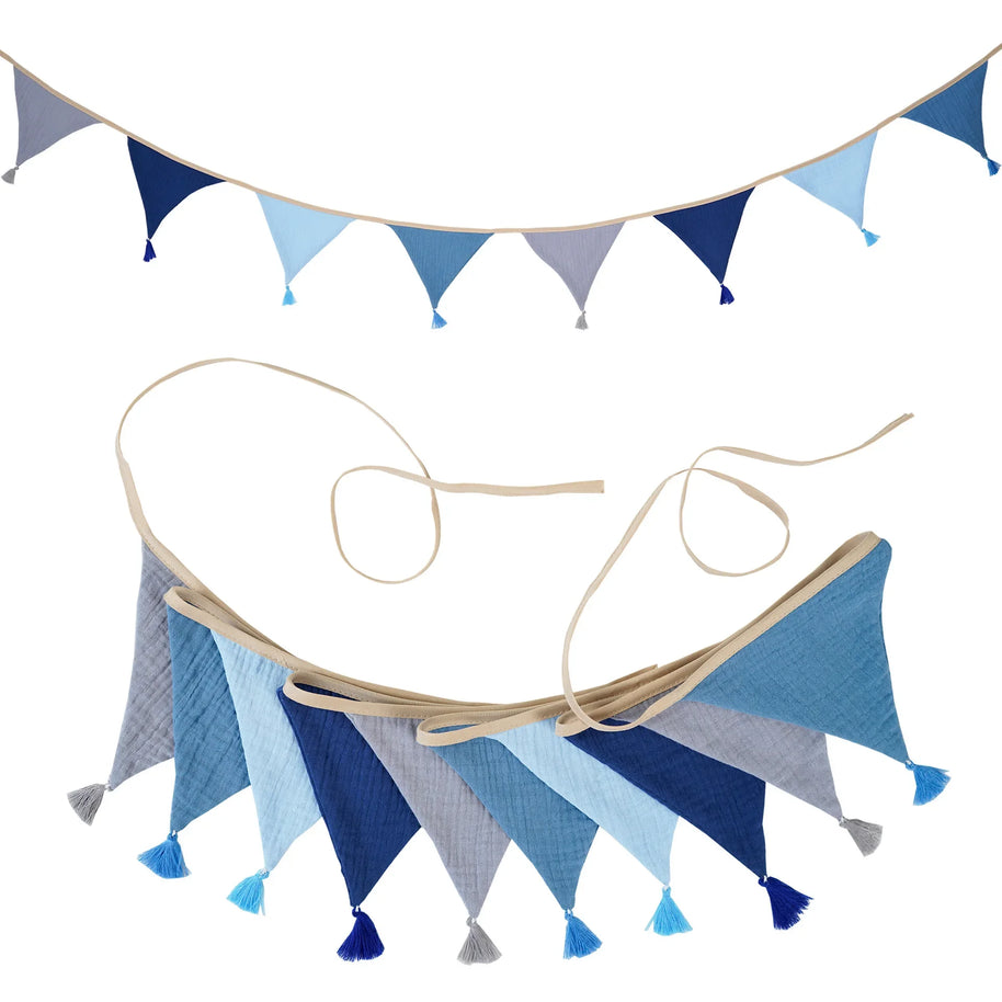 Bandeirola Decorativa Infantil em Tecido – 2,6 m