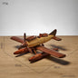 Avião Realista - Wooden Vintage - Minimalist House LTDA