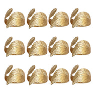 Anel de guardanapo - Folha 12Pcs - Minimalist House LTDA