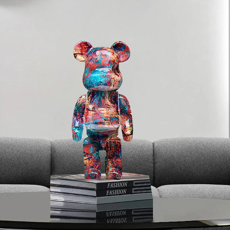 Urso Estatueta Graffiti BearBri