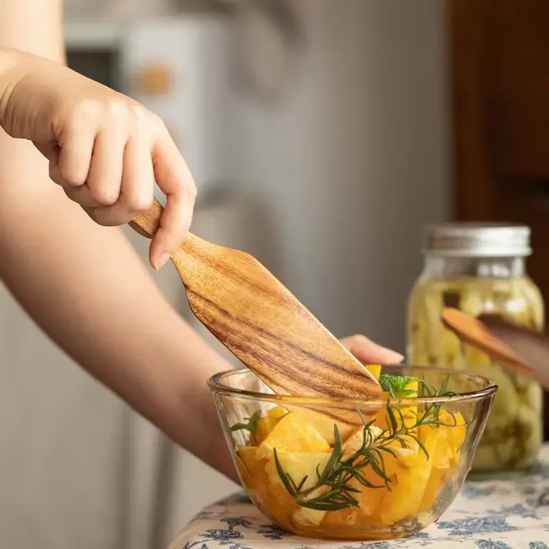 Espatulas de madeira 5pcs - Fazenda da Madeira - Minimalist House LTDA