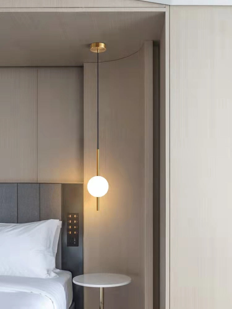 Pendente Baling Dourado e Preto - Minimalist House LTDA