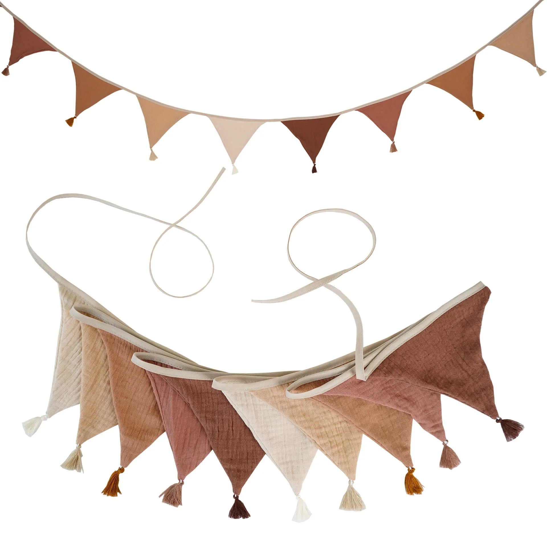 Bandeirola Decorativa Infantil em Tecido – 2,6 m