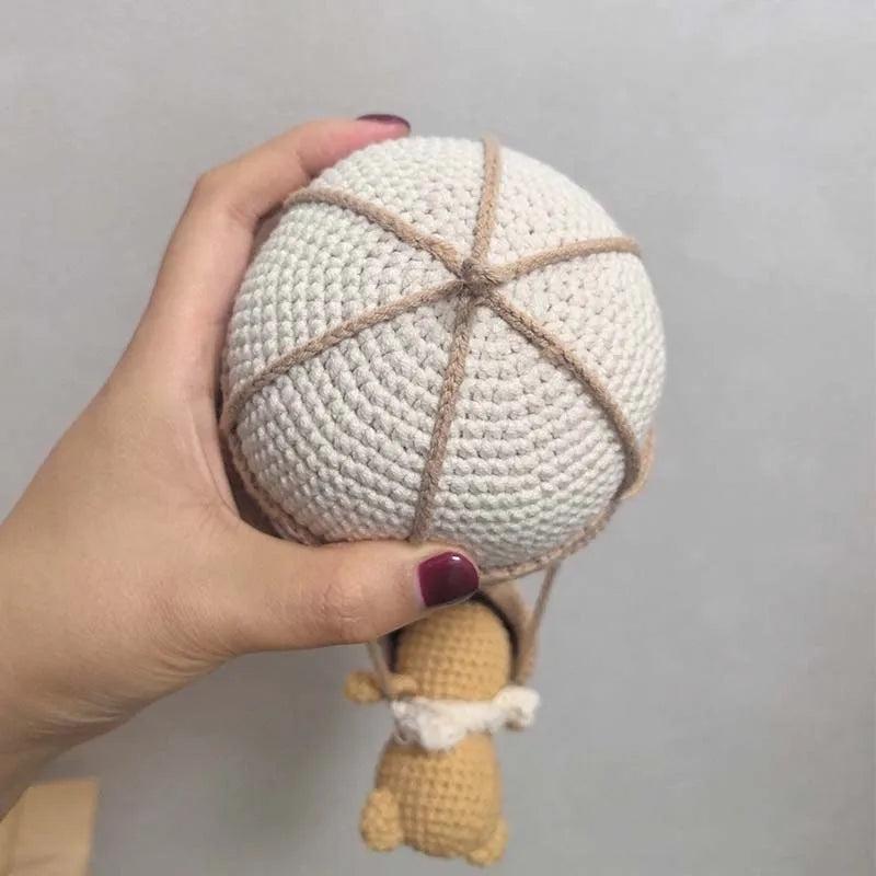 Balão Decorativo em Crochê – Artesanal & Boho