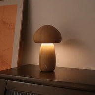 Luminaria Cogumelo Madeira - Minimalist House LTDA