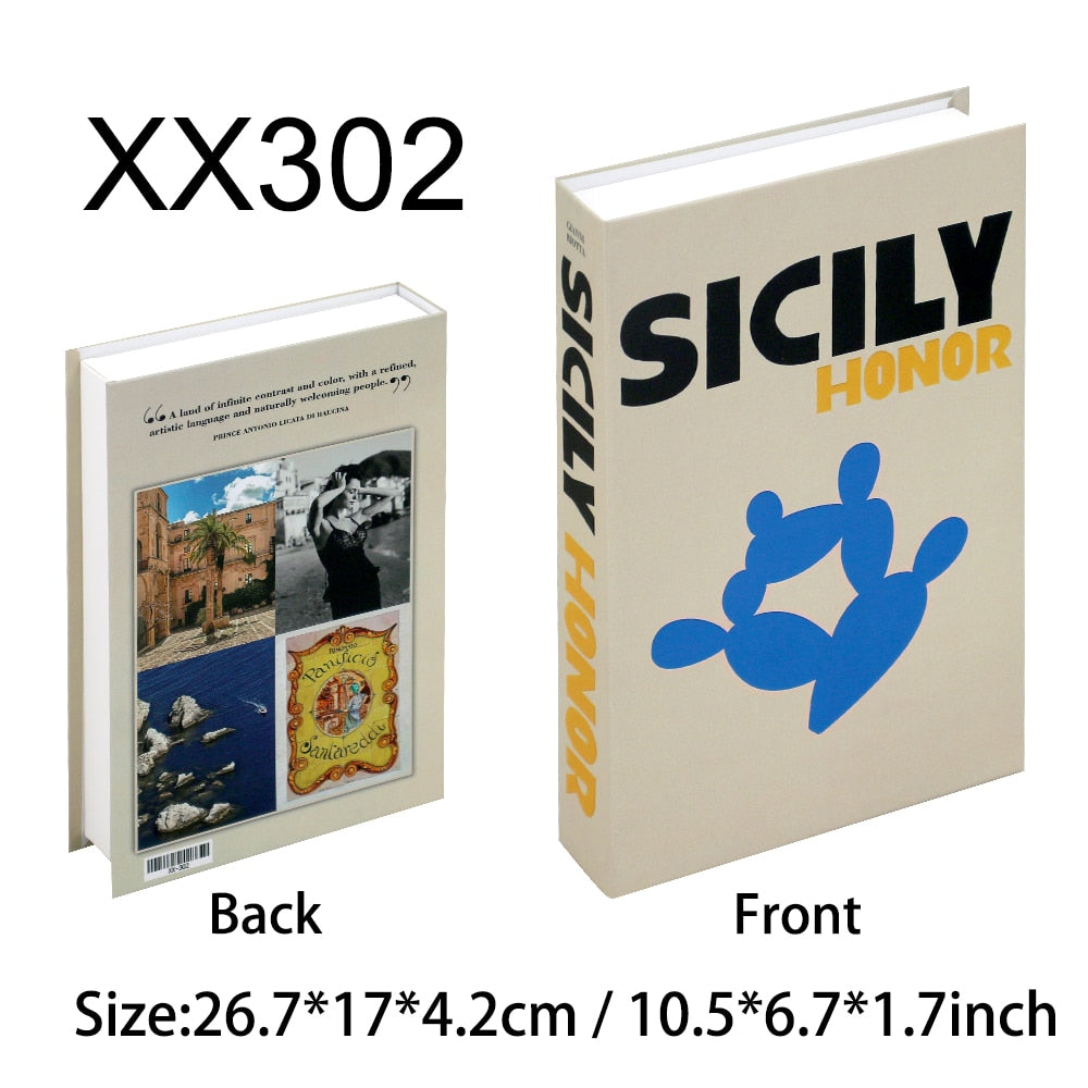 Livro fake para decoração - DOLCE VITTA - Minimalist House LTDA