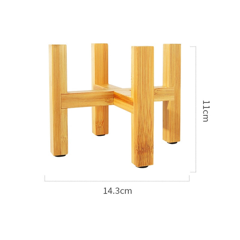 Suporte para planta - Bambu Madeira - Minimalist House LTDA