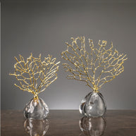 Ornamento Coral Crystal - Decoração - Minimalist House LTDA