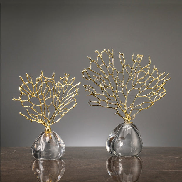 Ornamento Coral Crystal - Decoração - Minimalist House LTDA