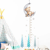 Adesivo Régua de Crescimento Infantil com Animais