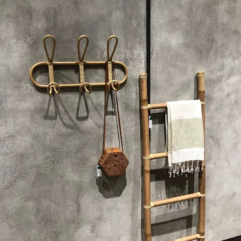 Ganchos Organizadores de rattan - MOMY - Minimalist House LTDA