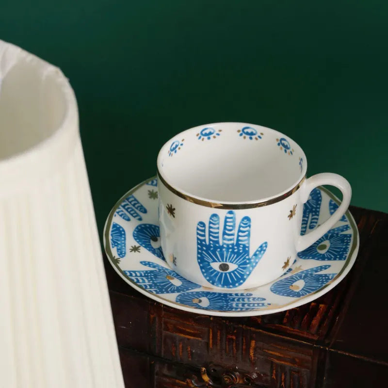 Mug e pires - Olho Grego - Minimalist House LTDA