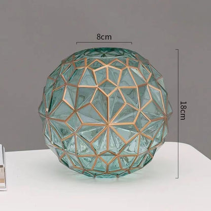Vaso decorativo - Luxury Nordic Glass - Minimalist House LTDA