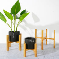 Suporte para planta - Bambu Madeira - Minimalist House LTDA