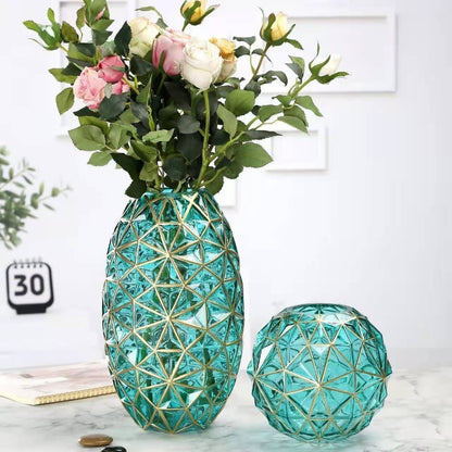 Vaso decorativo - Luxury Nordic Glass - Minimalist House LTDA