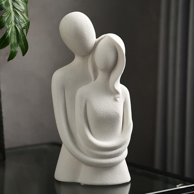Estatueta de resina - Casal - Minimalist House LTDA