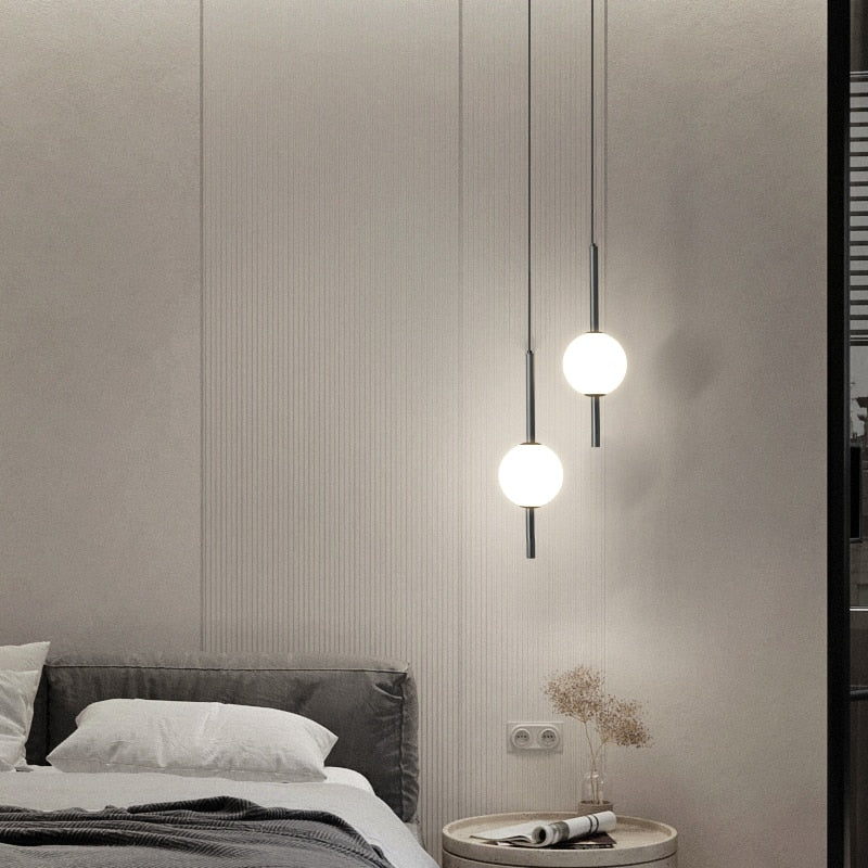 Pendente Baling Dourado e Preto - Minimalist House LTDA