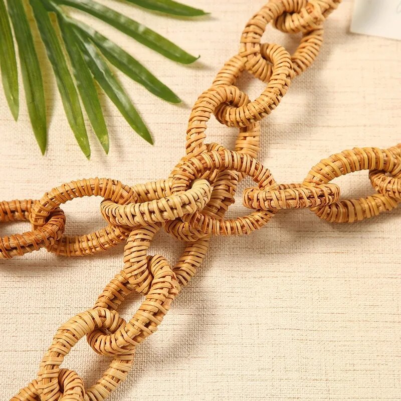 Corrente decor HAWAII - Natural Rattan - Minimalist House LTDA