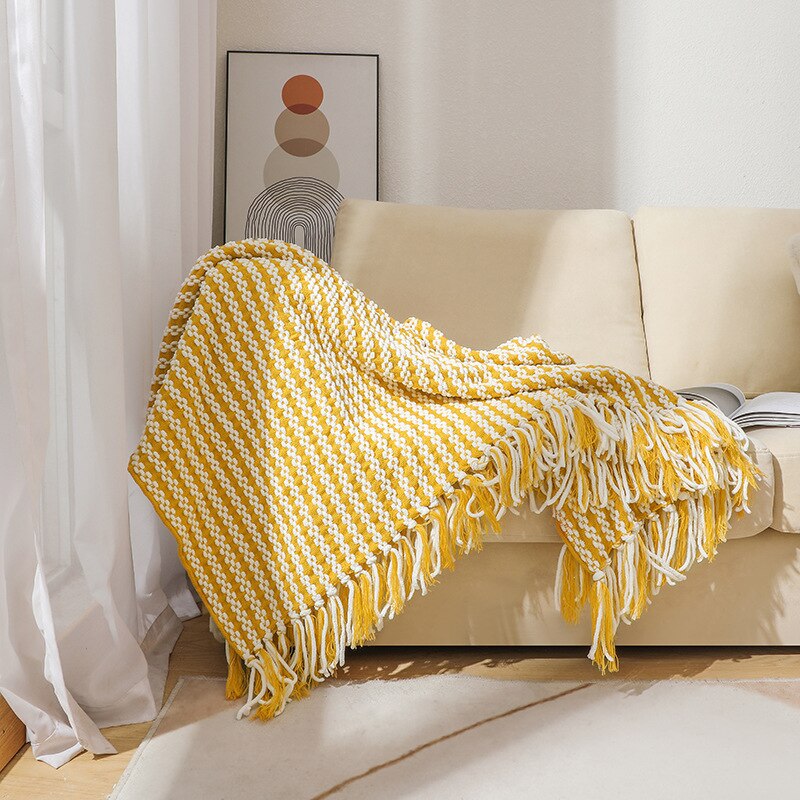 Manta Tassel - Home Decor - Minimalist House LTDA