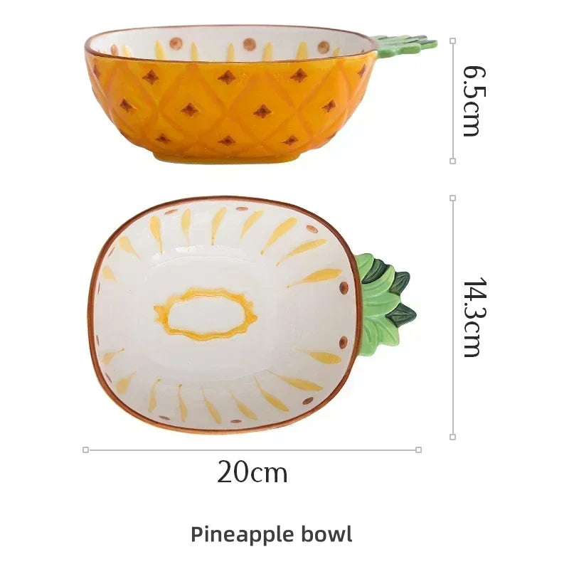 Bowl de Cerâmica - Frutas - Minimalist House LTDA