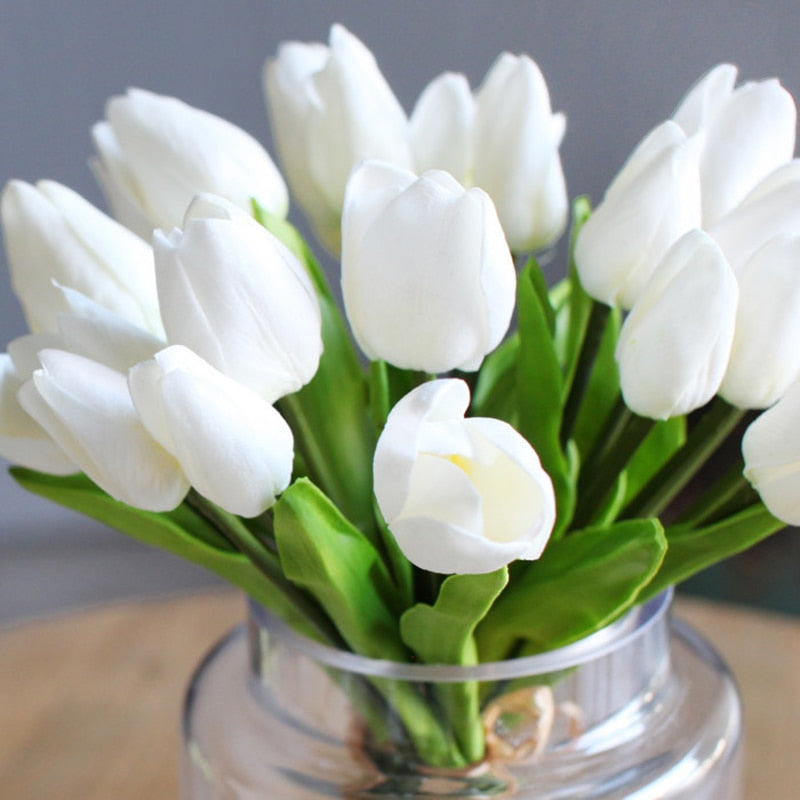 Buquês de Tulipas - Flores Artificiais - Minimalist House LTDA