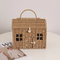 Cesto de rattan - Casinha Baby - Minimalist House LTDA