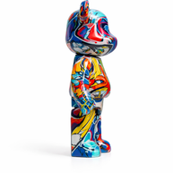 Urso Estatueta Graffiti BearBri
