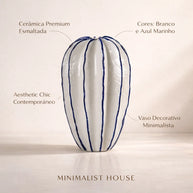 Vaso de cerâmica - Carambola Decorative