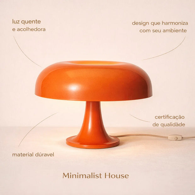 Luminária - ITALY Laranja