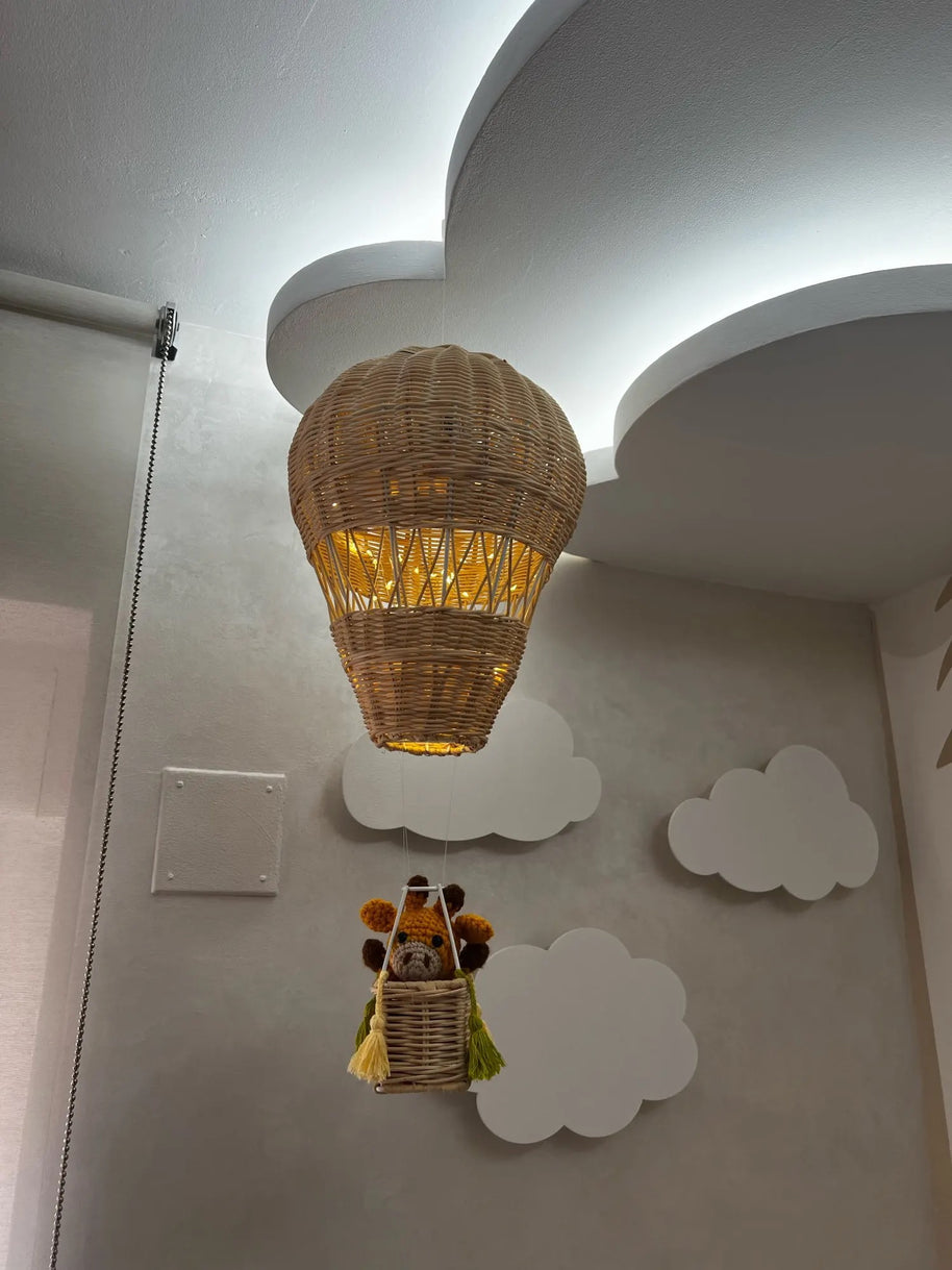 Balão Fantástico - Home Decor Baby Rattan - Minimalist House LTDA