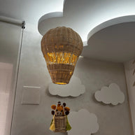 Balão Fantástico - Home Decor Baby Rattan - Minimalist House LTDA