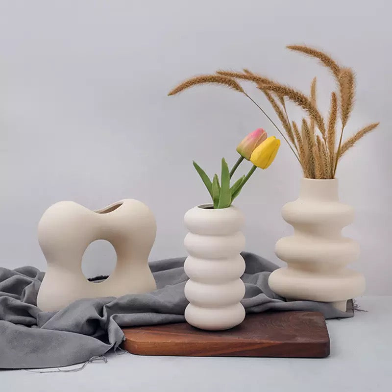 Vaso de cerâmica - Flor