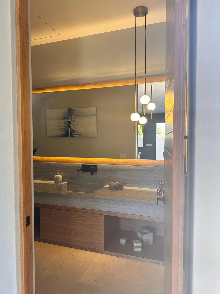 Pendente Baling Dourado e Preto - Minimalist House LTDA