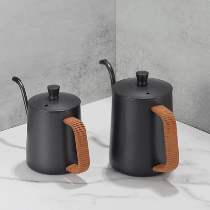 Drip Kettle chaleira 350ml 600ml antiaderente - Cisne - Minimalist House LTDA