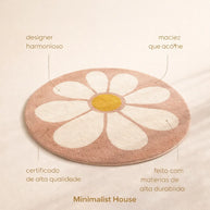 Tapete para quarto infantil - Flores