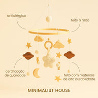 Móbile para berço - Céu
